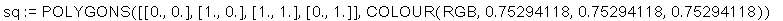 sq := POLYGONS([[0., 0.], [1., 0.], [1., 1.], [0., ...