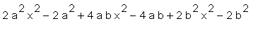 2*a^2*x^2-2*a^2+4*a*b*x^2-4*a*b+2*b^2*x^2-2*b^2