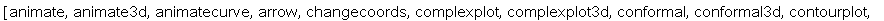 [animate, animate3d, animatecurve, arrow, changecoo...